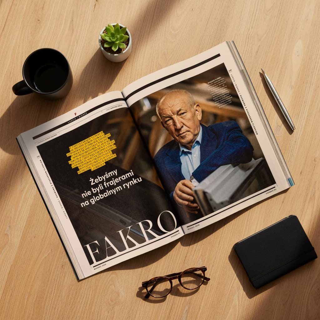 Prezes FAKRO w wywiadzie dla Forbes Polska