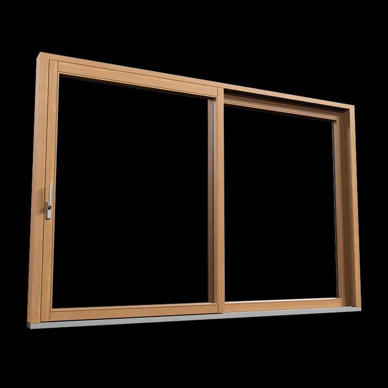 Drewniane drzwi podnoszono-przesuwne HST